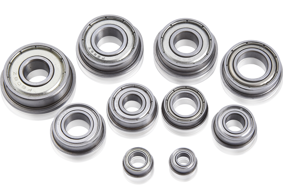 Flange rolamentos de esferas de ranhura profunda